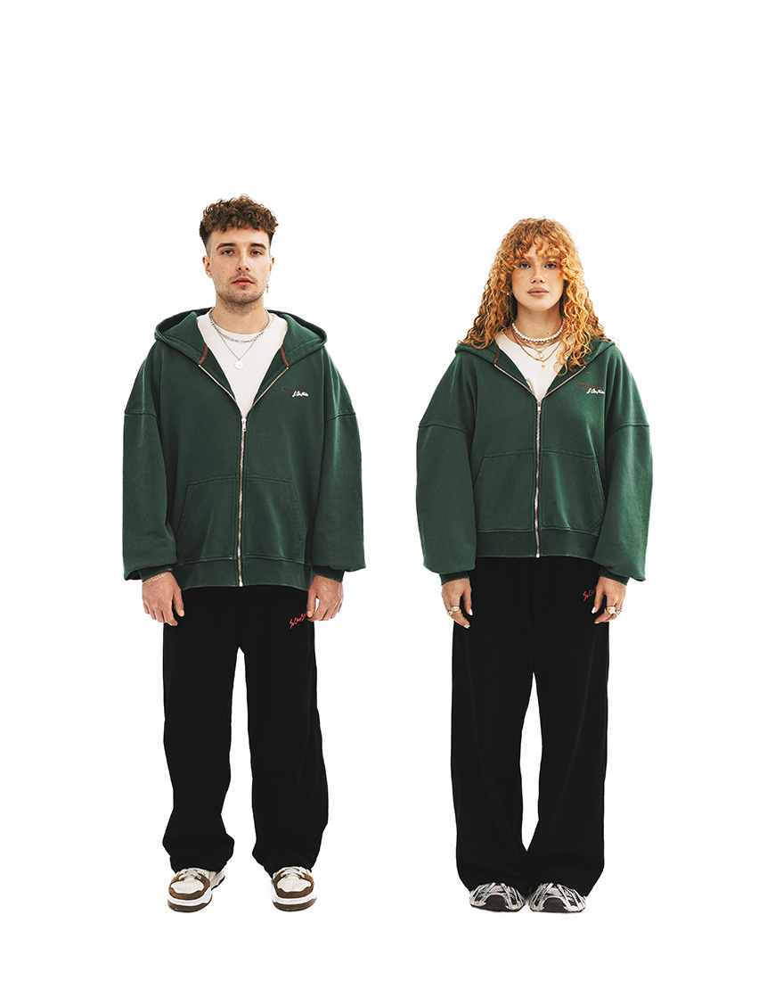 1_73 Зіп-худі Green, SO CLOSE (SC_2025_13) - фото 5