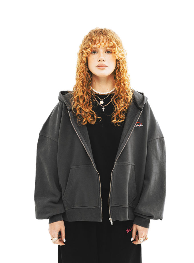 Зіп-худі Grey SO CLOSE (SC_2025_14)