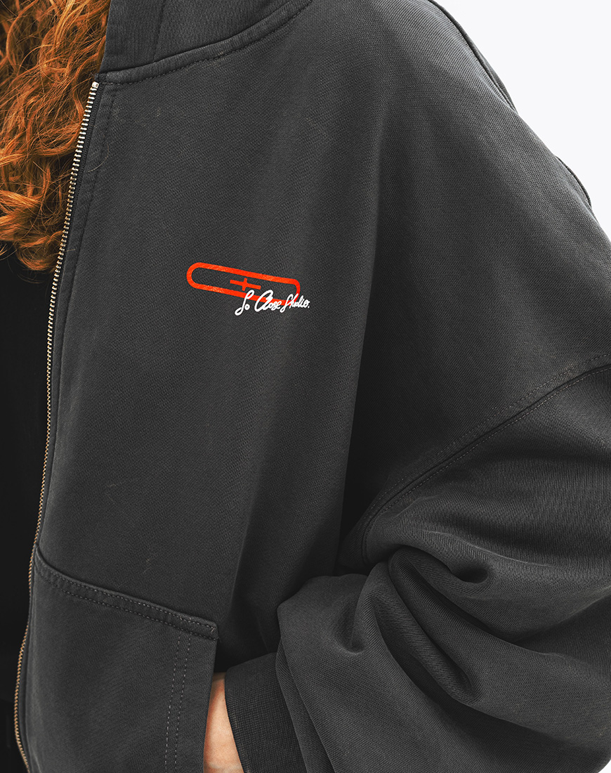 1_86 Зіп-худі Grey SO CLOSE (SC_2025_14) - фото 8