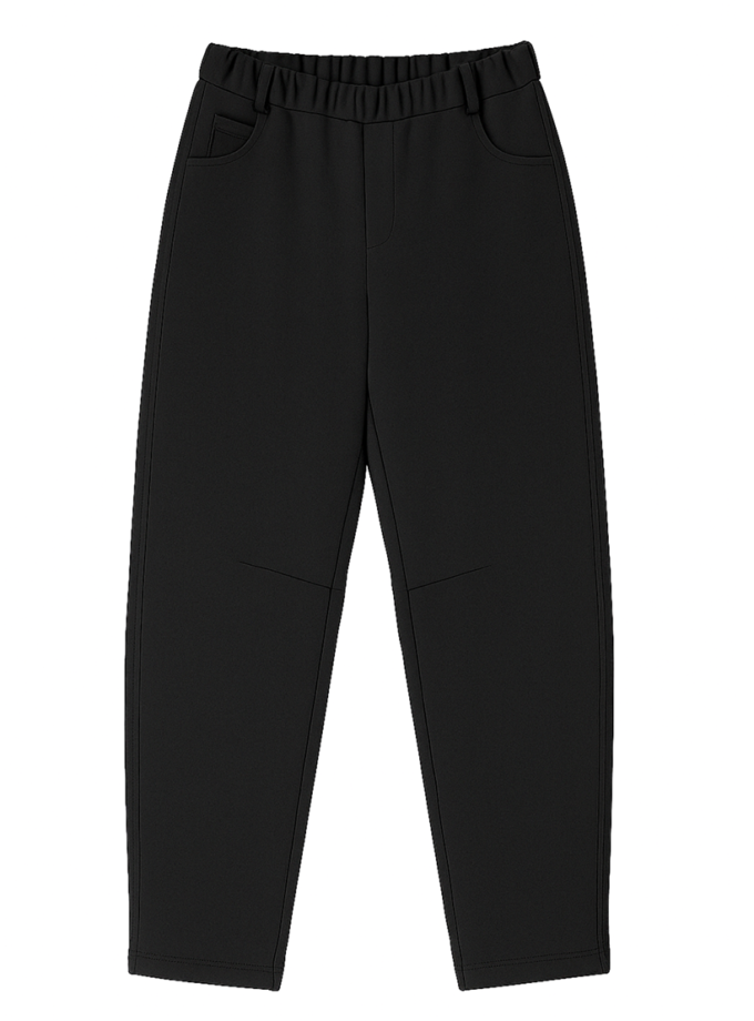 Спортивні штани на кулісці чорні AV_DINA_01, фото 1 Спортивні штани на кулісці чорні AV_DINA_01, фото 1 - в интернет магазине KAPSULA