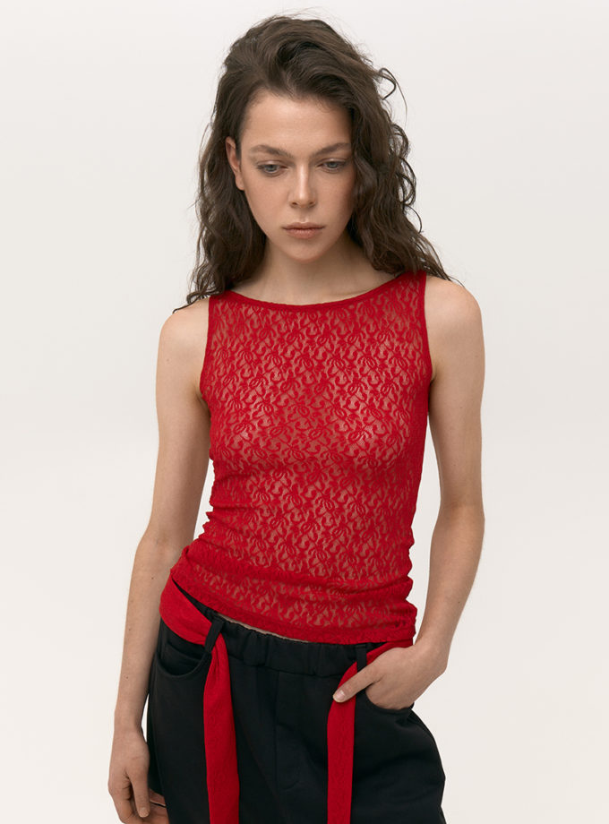 Мереживний топ AV_EVA_00, фото 1 Мереживний топ AV_EVA_00, фото 1 - в интернет магазине KAPSULA