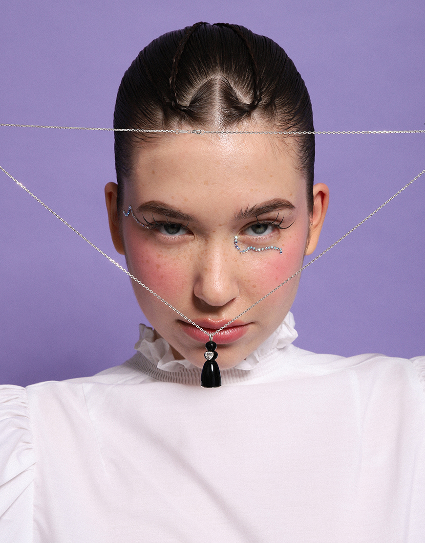 20231105_152620080_iOS Підвіска Лялька з емаллю DUKACHI (DKCH_5-12-2-E/b-s6) - фото 2