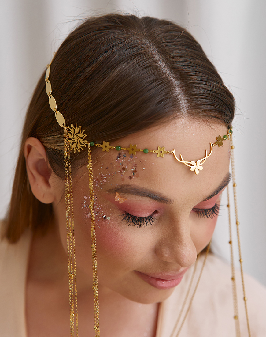 2025-12-02 17.28.22 Прикраса-тіара Mavka NEGA BIJOU (NB_TR-AGT-GLD-012) - фото 2