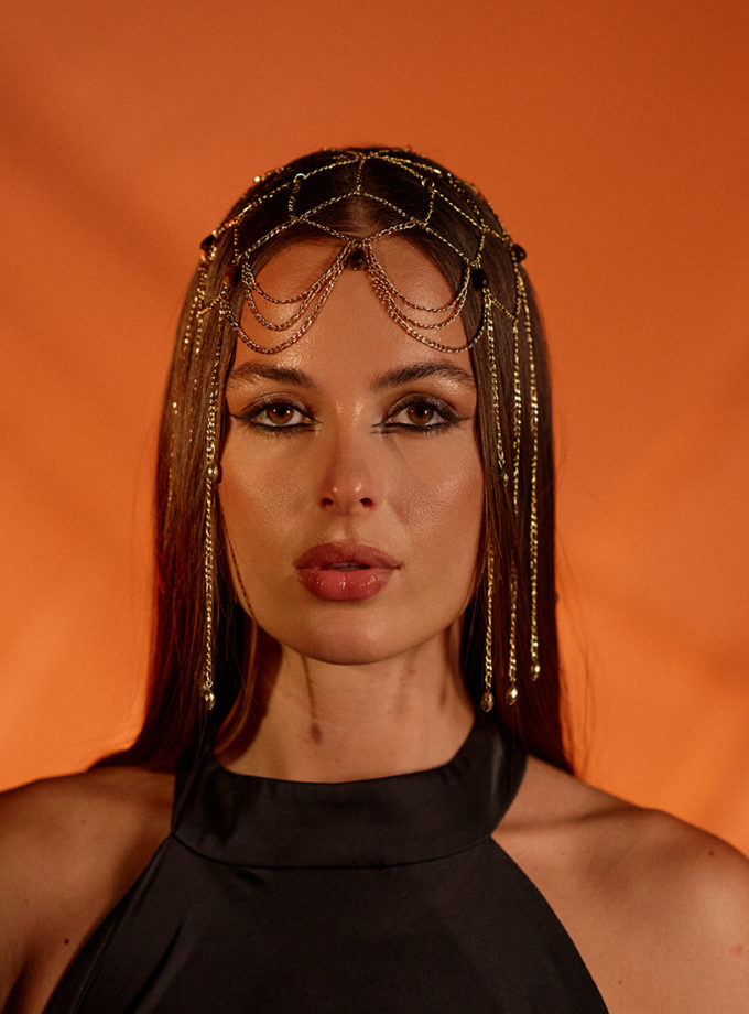 Прикраса-кеп Nefertiti NEGA BIJOU (NB_KP-TGE-GLD-018)