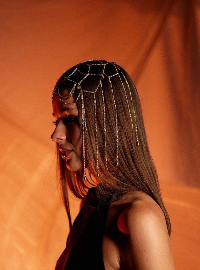 Прикраса-кеп Nefertiti NEGA BIJOU (NB_KP-TGE-GLD-018)