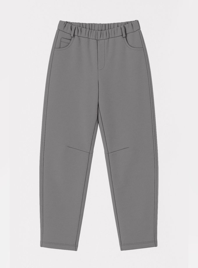 Спортивні штани на кулісці сірі AV_DINA_00, фото 1 Спортивні штани на кулісці сірі AV_DINA_00, фото 1 - в интернет магазине KAPSULA