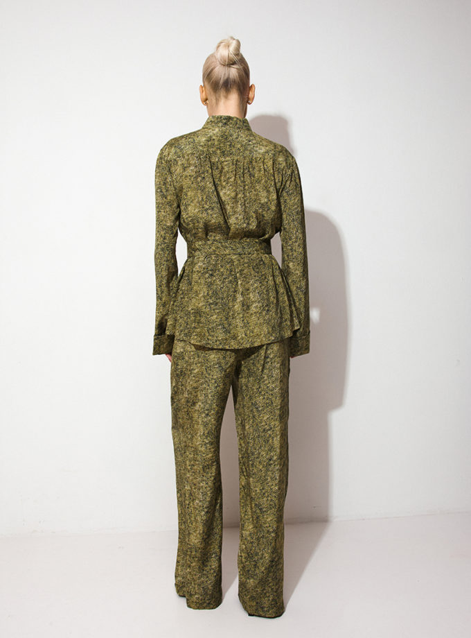 Костюм оливково-зеленому відтінку THE ESSENCE (ESSENCE_THE-307)