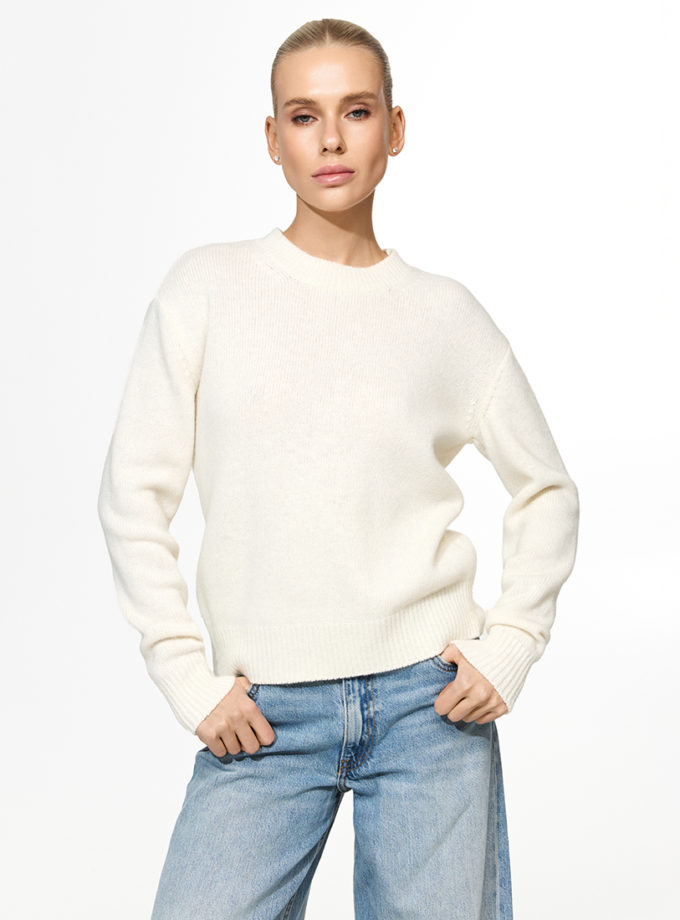 Светр з вовни ягня THE ESSENCE (ESSENCE_THE-313)