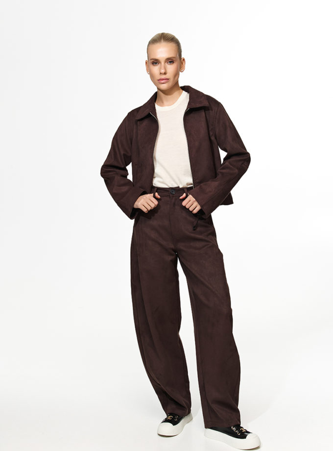 Широкі брюки з високою посадкою THE ESSENCE (ESSENCE_THE-315-1)