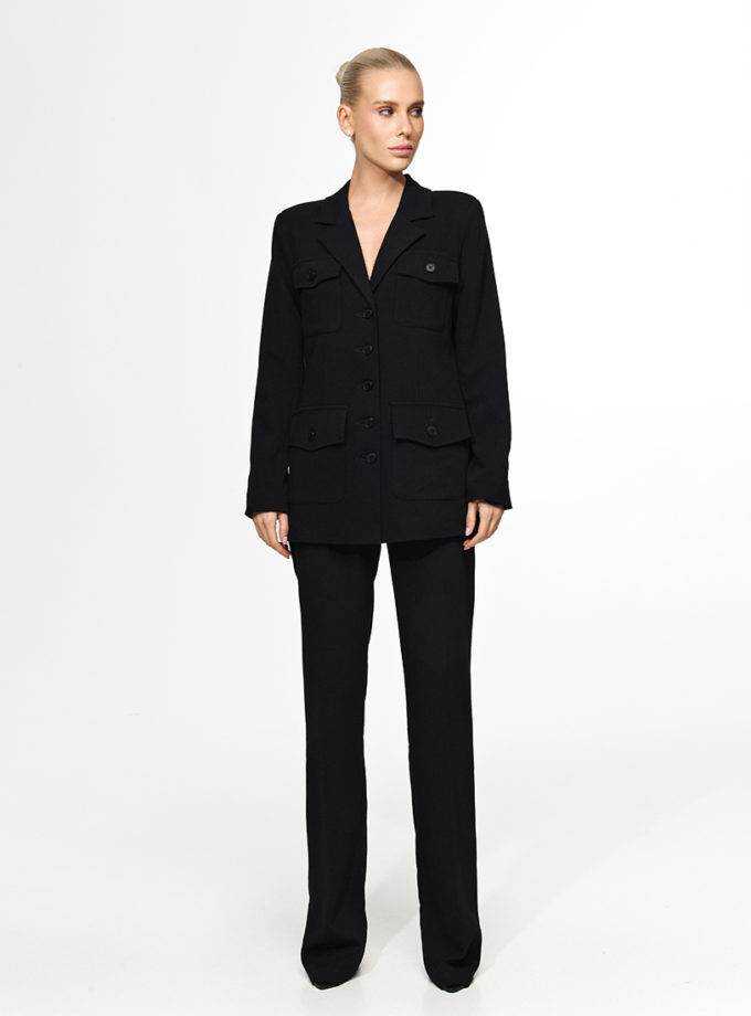 Чорний костюм THE ESSENCE (ESSENCE_THE-302)