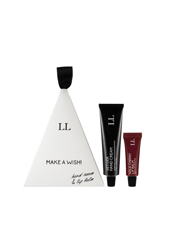 Лімітований подарунковий набір Hand&Lip set vetiver&wild cherry LOVE&LOSS (LL_NY40V)
