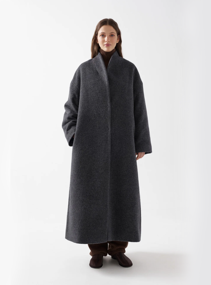 Утеплене пальто з вовни Diana IAM (IM_INSLTD/WL/CT/DN)