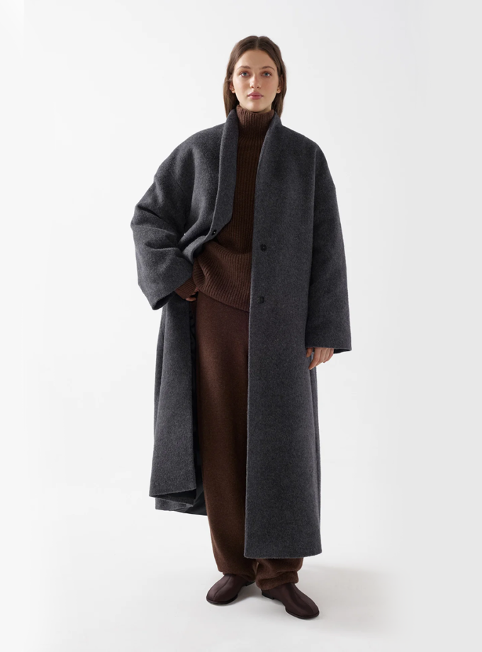 Утеплене пальто з вовни Diana IAM (IM_INSLTD/WL/CT/DN)