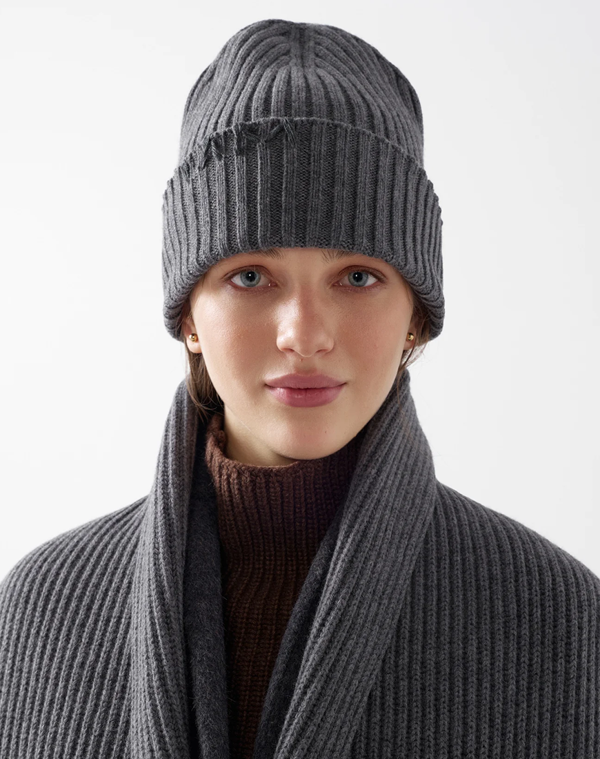 83_1296x Кашеміровий шарф Elena IAM (IAM_CSHMR/SCRF/ELN-2) - фото 3