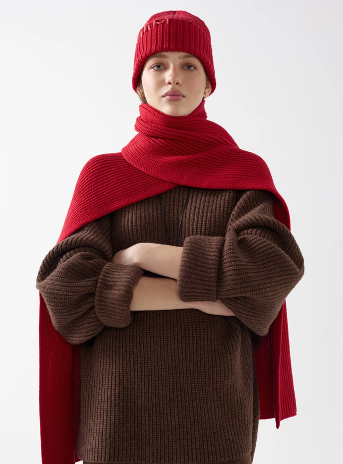 Кашеміровий шарф Elena IAM (IAM_CSHMR/SCRF/ELN-1-2)