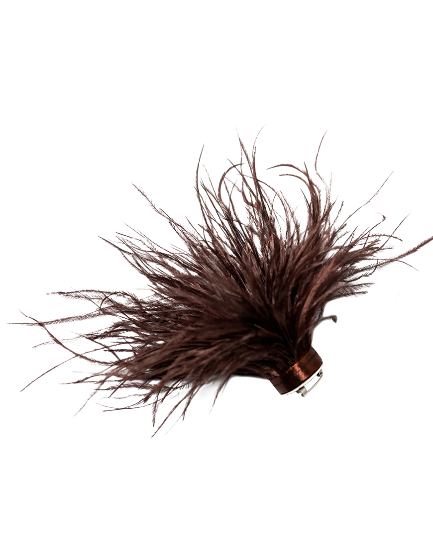 CCF5E86E-21C6-4868-80DB-748D0B8F0AAE_927x (1) Брошка з страусиного пір'я Mira IAM (IM_FTHR/BRCH/MR) - фото 2