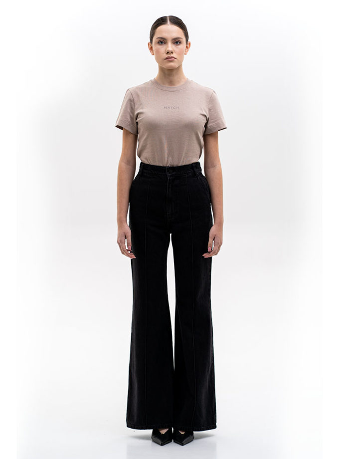 Джинси Black Flared MATCH DENIM (MTCH_sp25-flared-black-jeans)