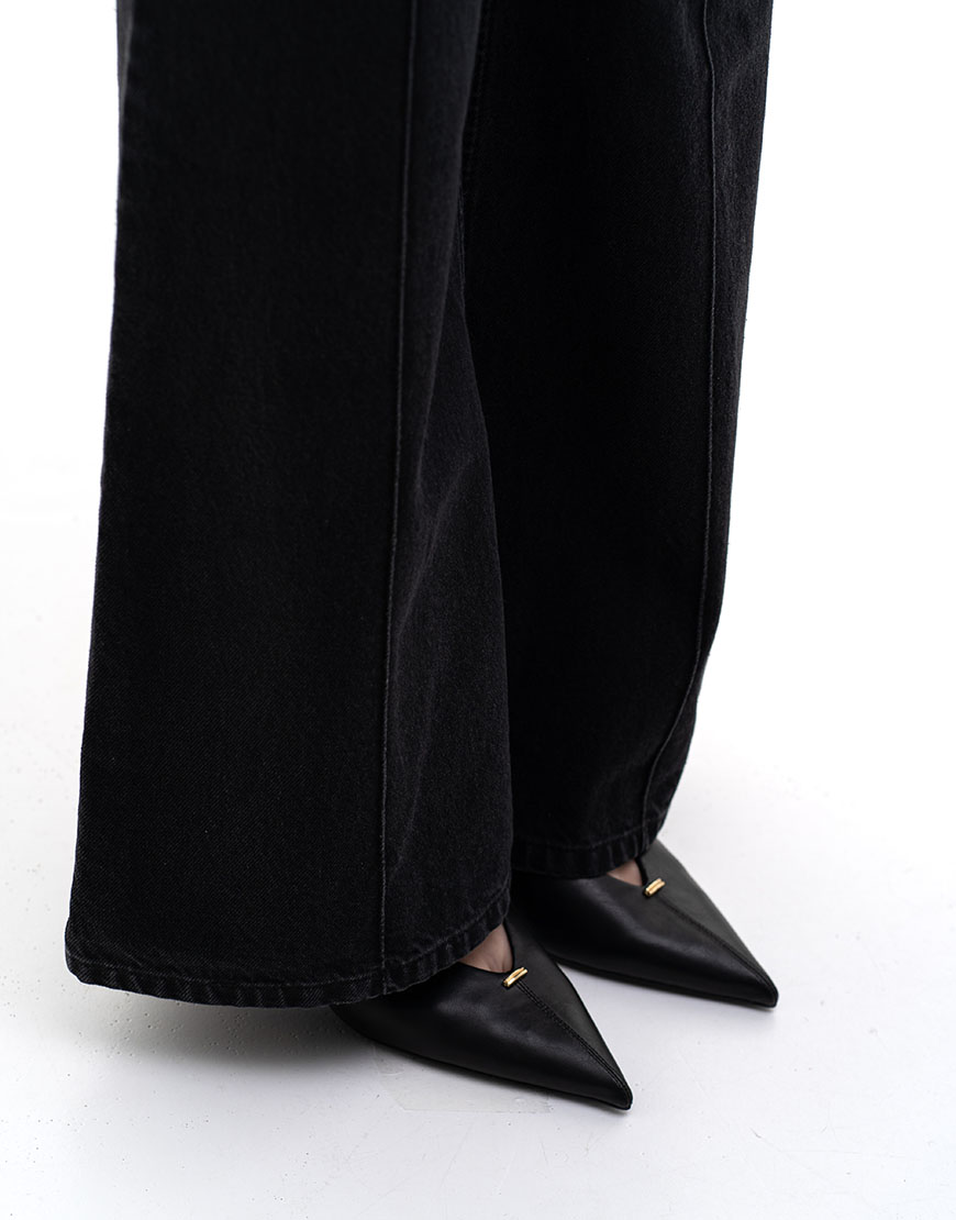 DSC07292 Джинси Black Flared MATCH DENIM (MTCH_sp25-flared-black-jeans) - фото 4