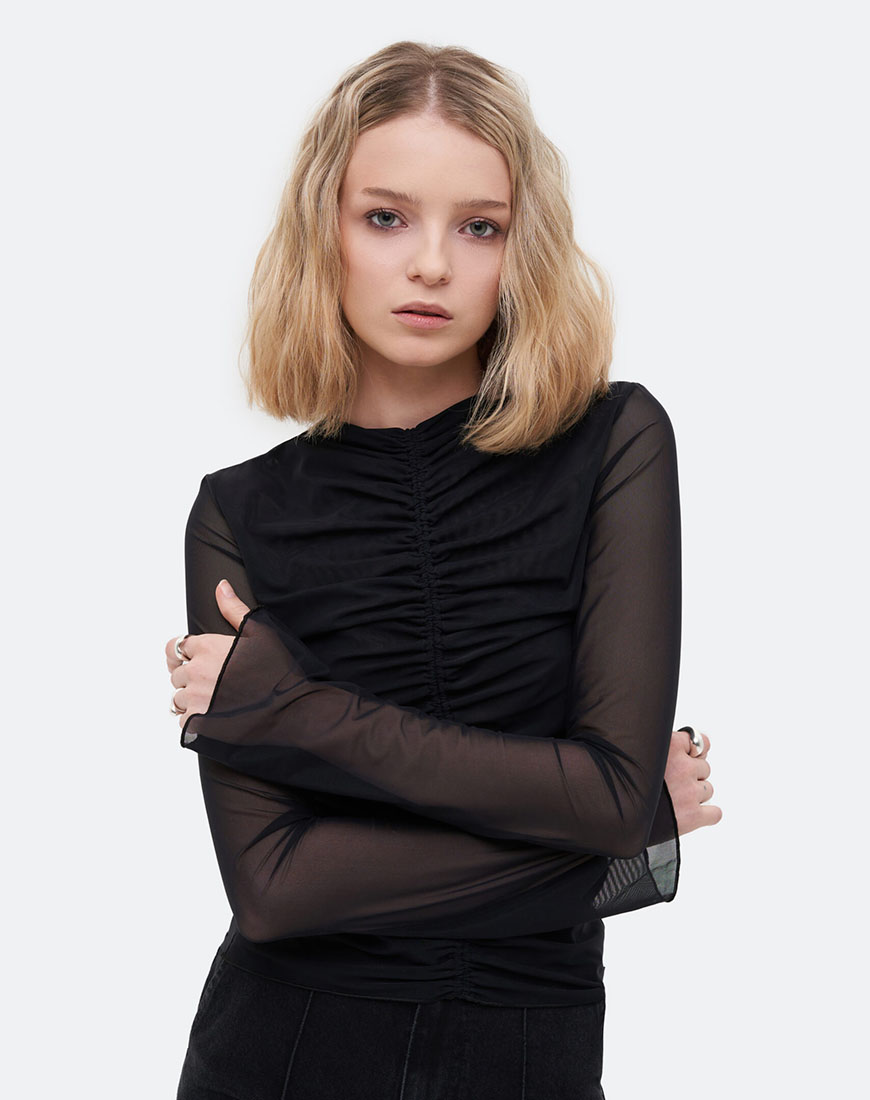 DSC09415-scaled Лонг Black Mesh MATCH DENIM (MTCH_wi25-mess-longsl) - фото 3