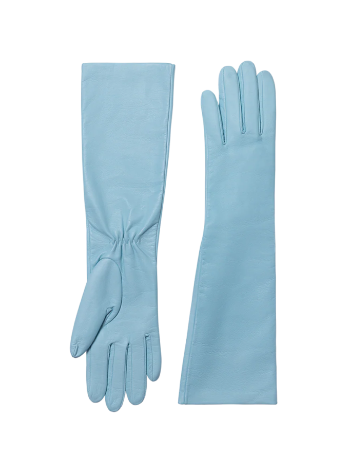 Довгі шкіряні рукавиці Anna IAM (IM_LNG/LTHR/GLVS/ANN_BL)