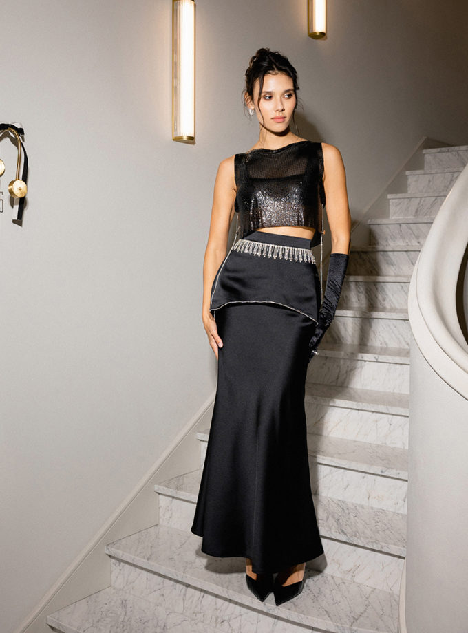 Спідниця максі Eclipse After Dark ROSCA (RSС_SK_EE001)