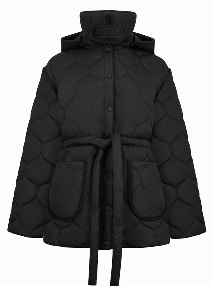 Стьобаний пуховик ZHARKO (ZHRK_kzfw2500002djbl)