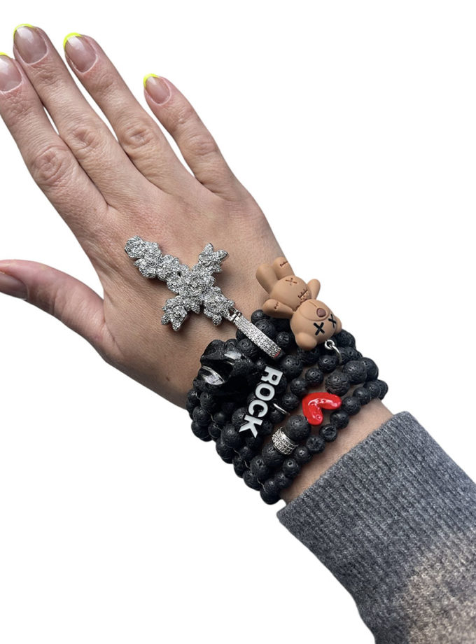 Браслет лава с підвісками SJ_005, фото 1 - в интернет магазине KAPSULA