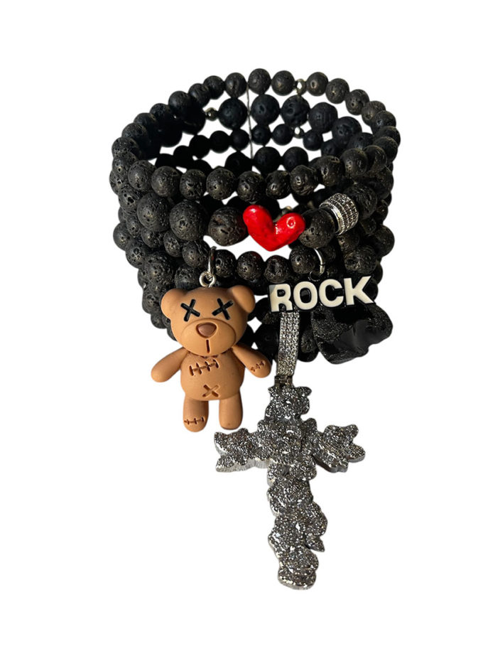 Браслет лава с підвісками SJ_005, фото 1 - в интернет магазине KAPSULA