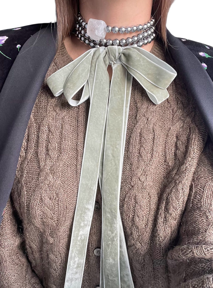 Чокер з бантом SJ_015, фото 1 Чокер з бантом SJ_015, фото 1 - в интернет магазине KAPSULA