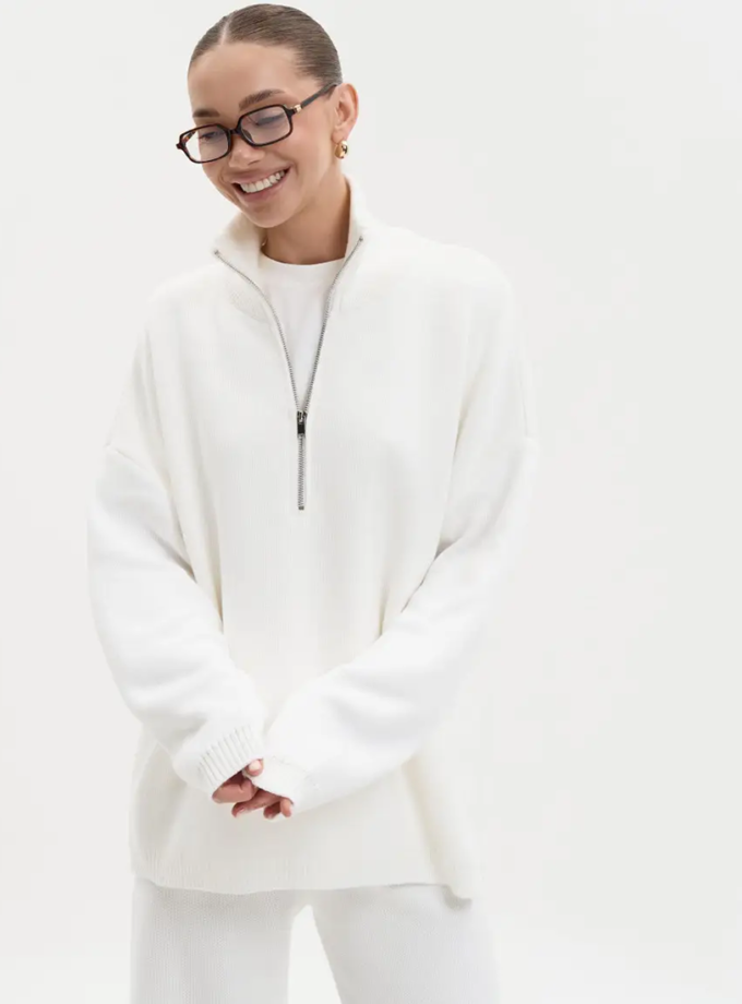 Светр з бігунцем TWICE (TWC_OO2508543652107_wh)